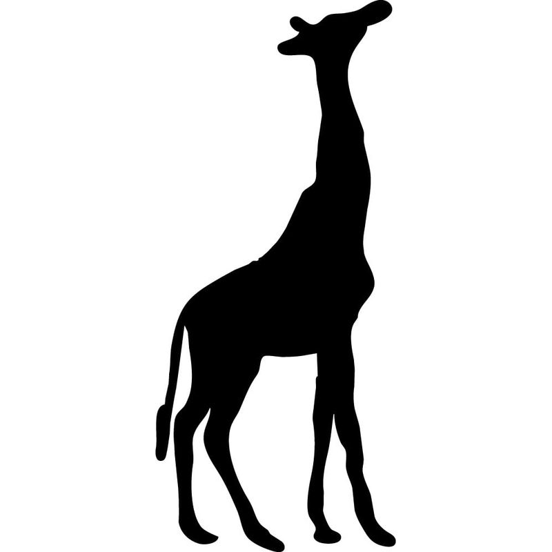 GENERICO - Decomural Baby Giraffe Safari Animals WS-15817