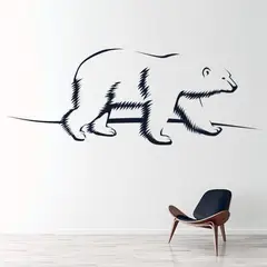 GENERICO - Decomural Arctic Animals Polar Bear WS-15825
