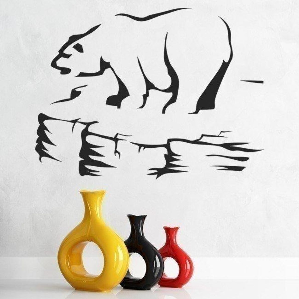 GENERICO - Decomural Polar Bear Arctic Animals WS-15826