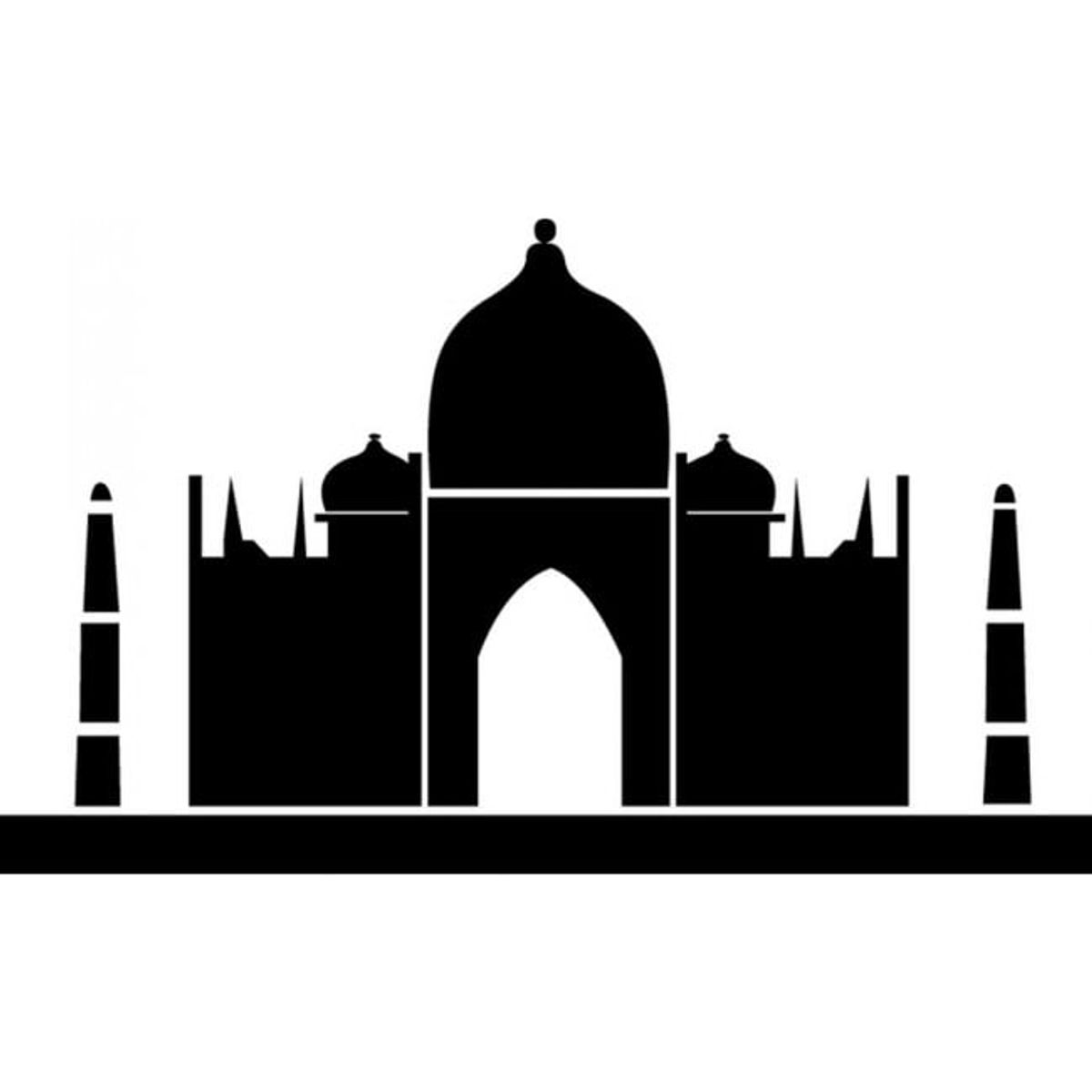 GENERICO - Decomural The Taj Mahal India Landmark WS-15831