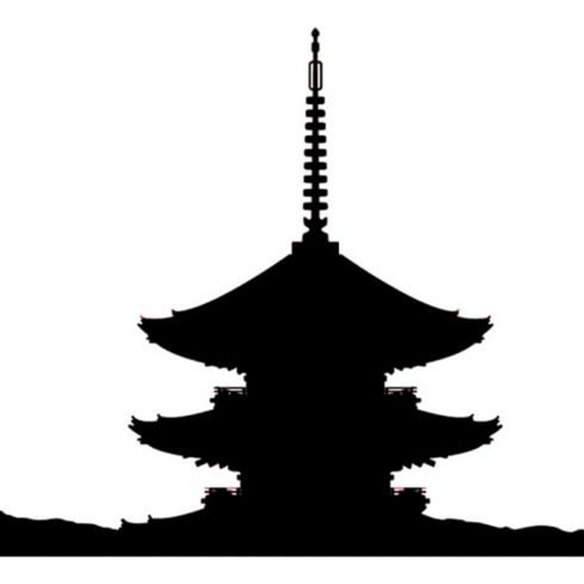 GENERICO - Decomural Japanese Temple Japan WS-15839