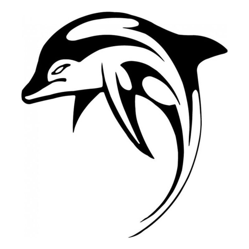 GENERICO - Decomural Dolphin Tribal Animals WS-15850
