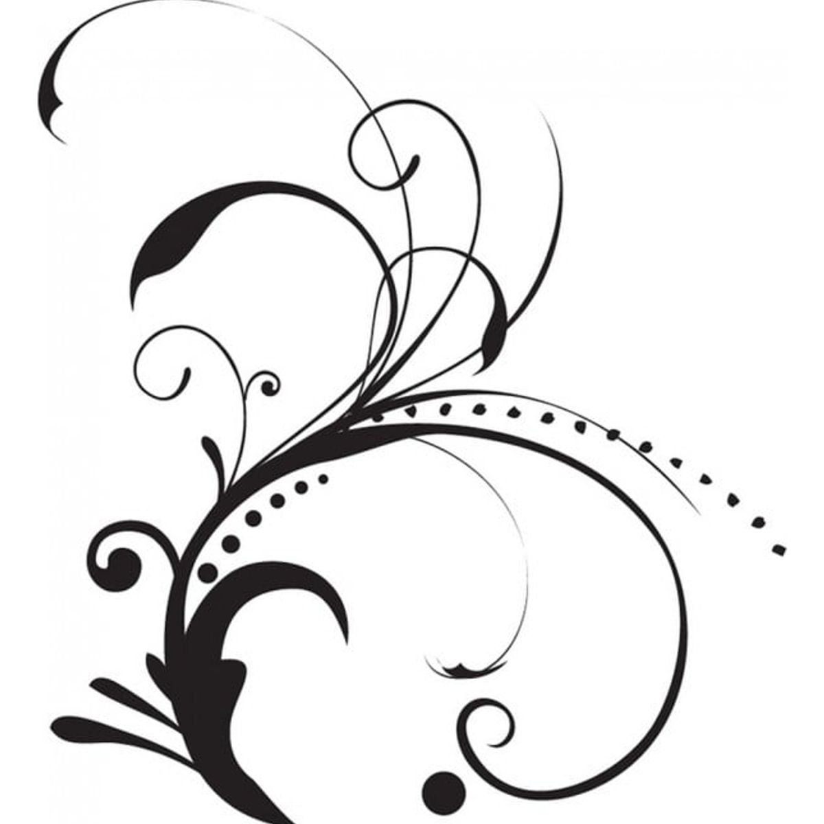 GENERICO - Decomural Swirl Vines Corner WS-15859