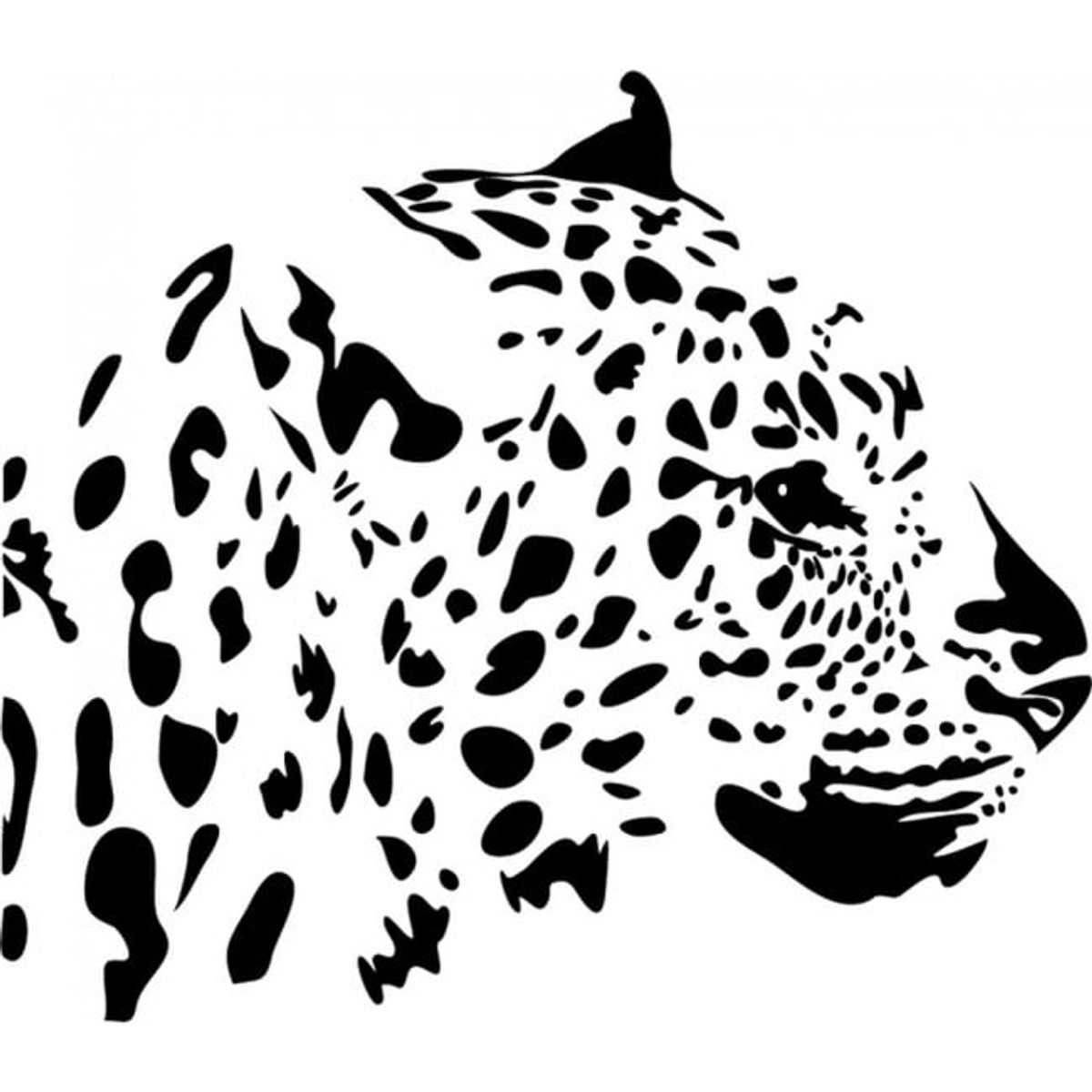 GENERICO - Decomural Leopard Portrait Jungle Animals WS-15871