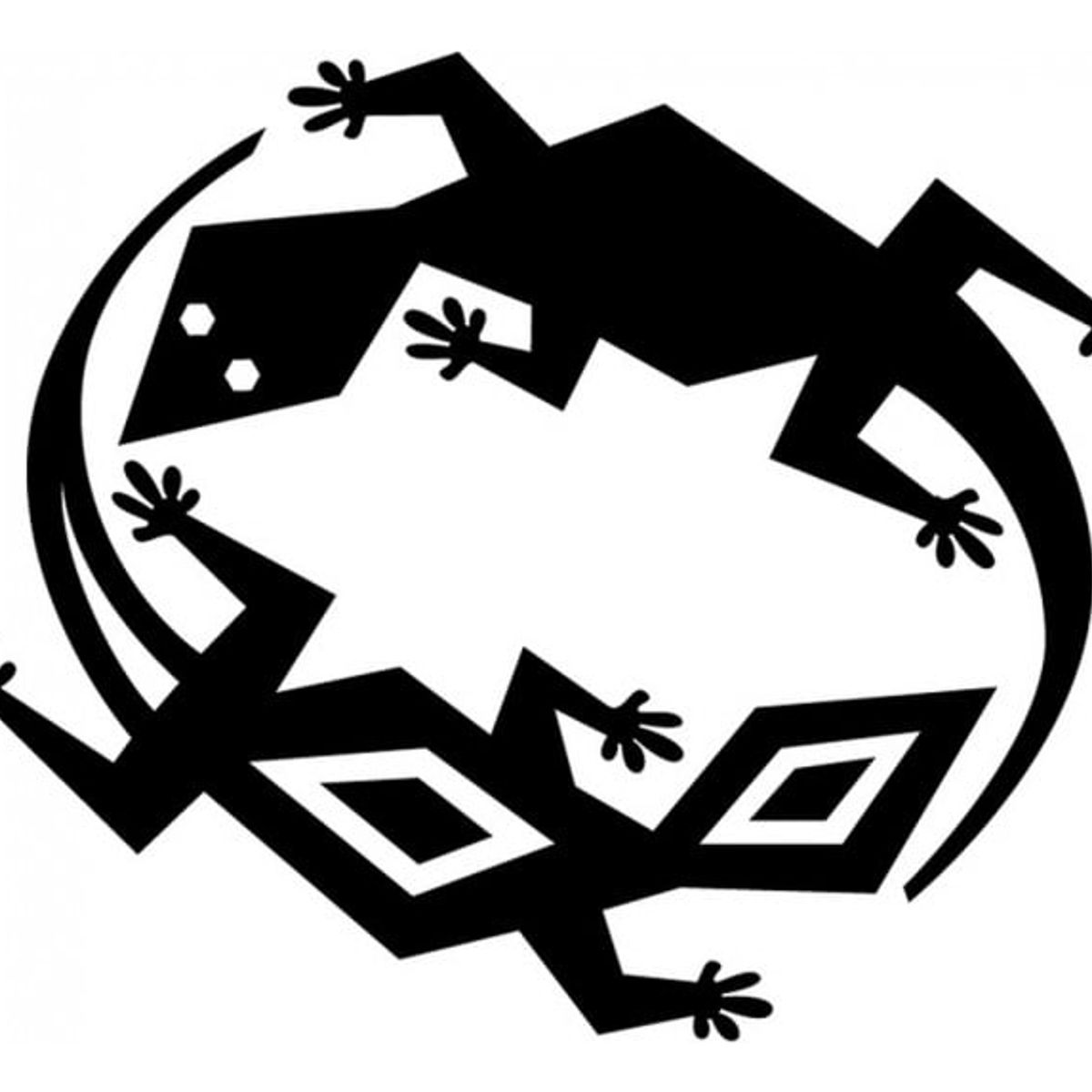 GENERICO - Decomural Lizards Reptile Animals WS-15875