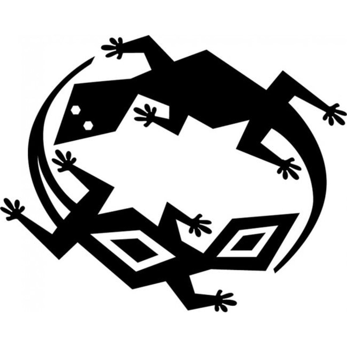 GENERICO - Decomural Lizards Reptile Animals WS-15875