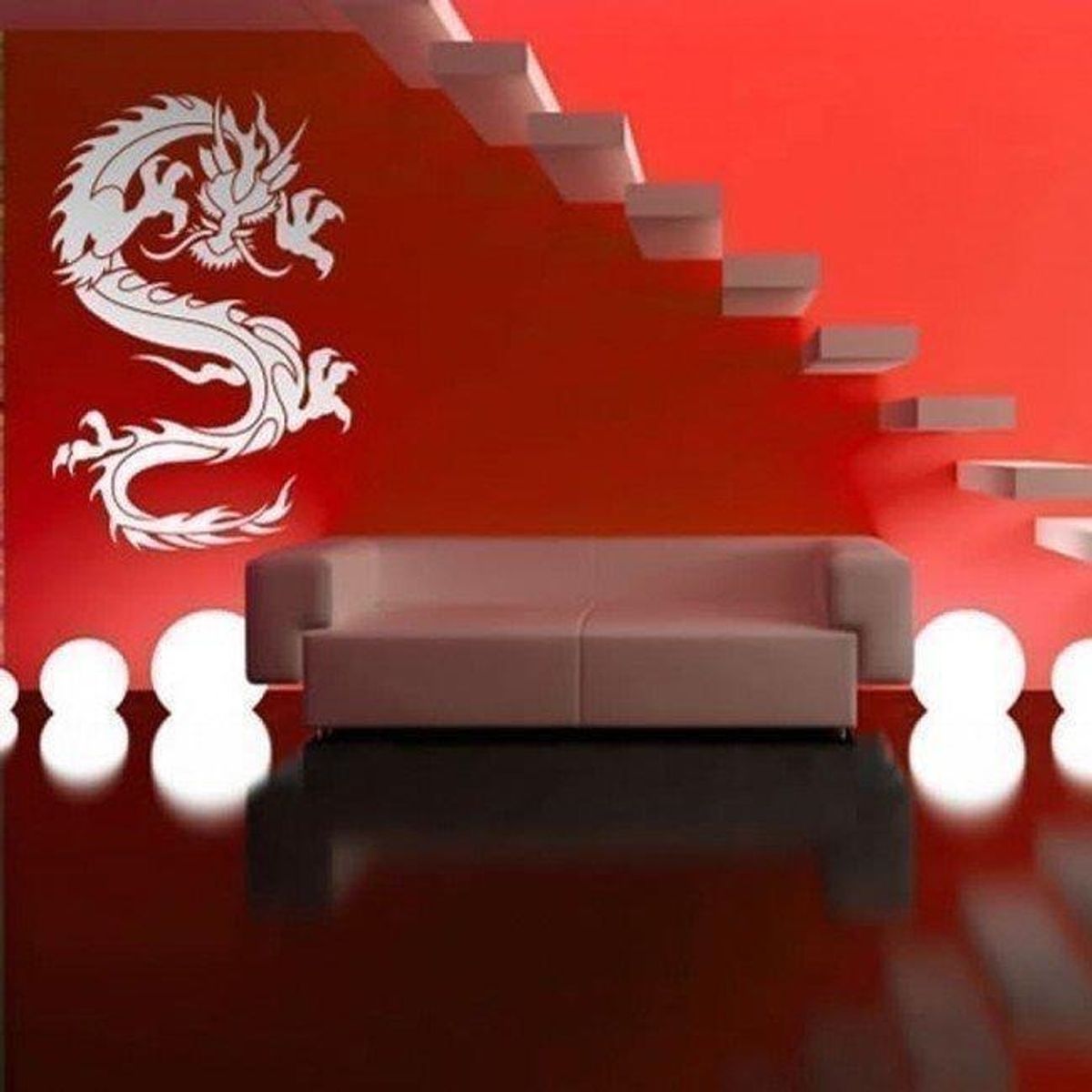 GENERICO - Decomural Chinese Dragon WS-15878