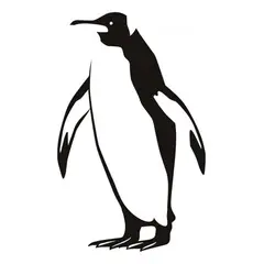 GENERICO - Decomural Penguin Arctic Animals WS-15885
