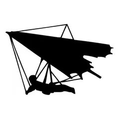 GENERICO - Decomural Hang Gliding Extreme Sports WS-15929