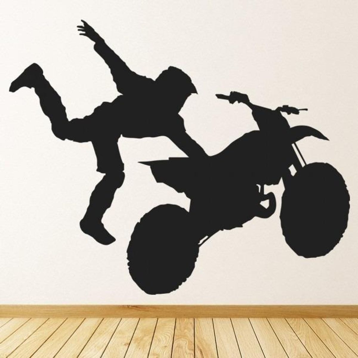 GENERICO - Decomural Motorcycle Trick Motorbike WS-15936