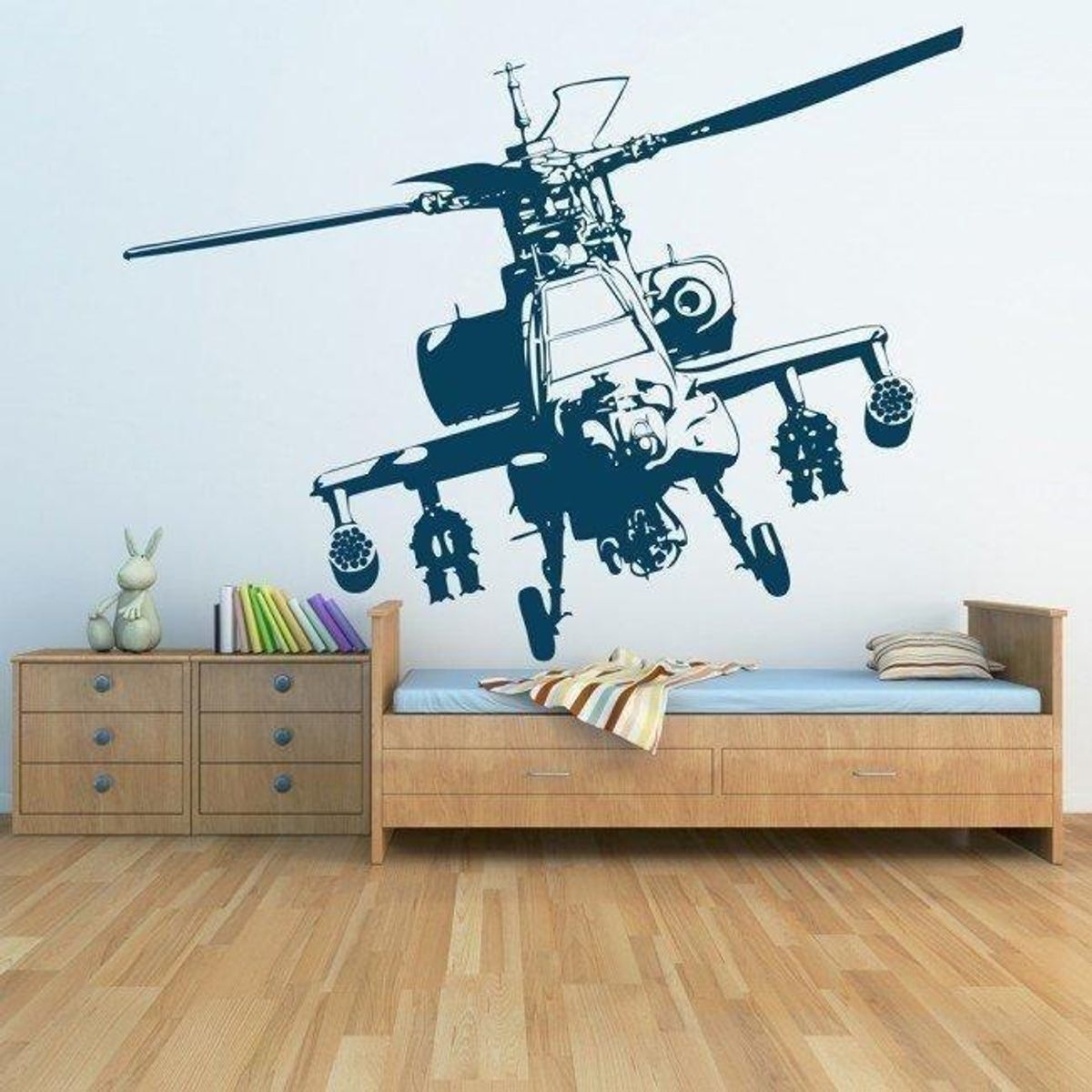 GENERICO - Decomural Apache Helicopter WS-15938