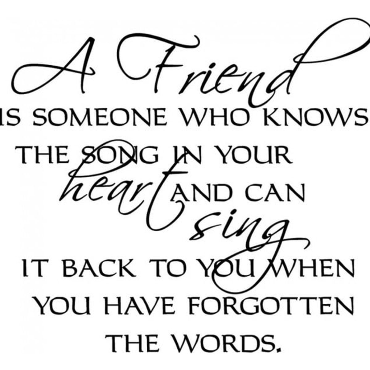 GENERICO - Decomural The Song In Your Heart Friends WS-15966