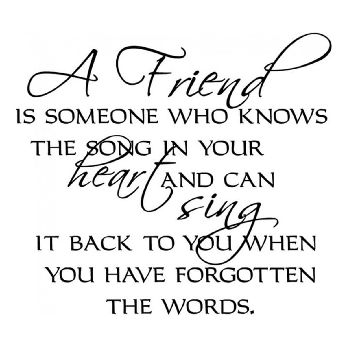 GENERICO - Decomural The Song In Your Heart Friends WS-15966