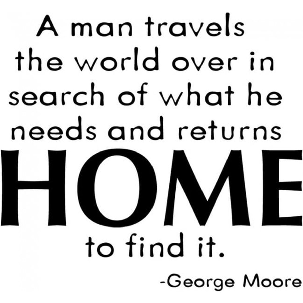 GENERICO - Decomural Return Home George Moore WS-16000