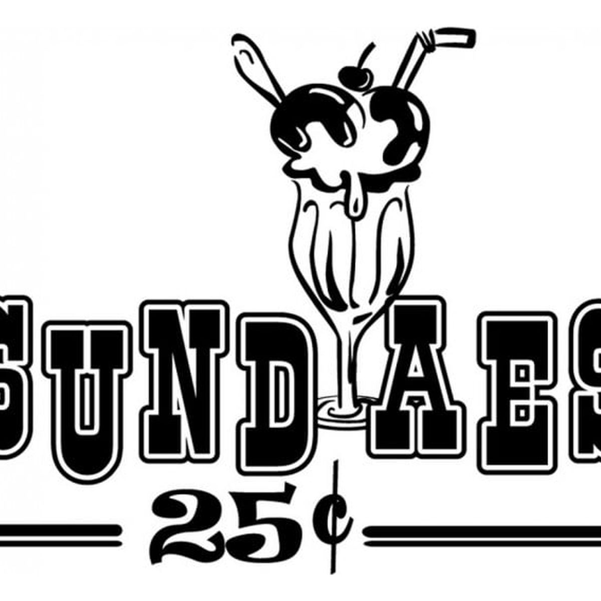 GENERICO - Decomural Ice Cream Sundaes Kitchen WS-16028