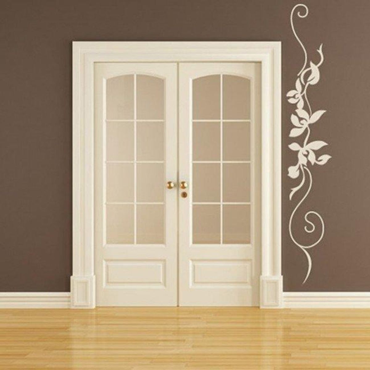 GENERICO - Decomural Leaf Vine Flower Headboard WS-16042