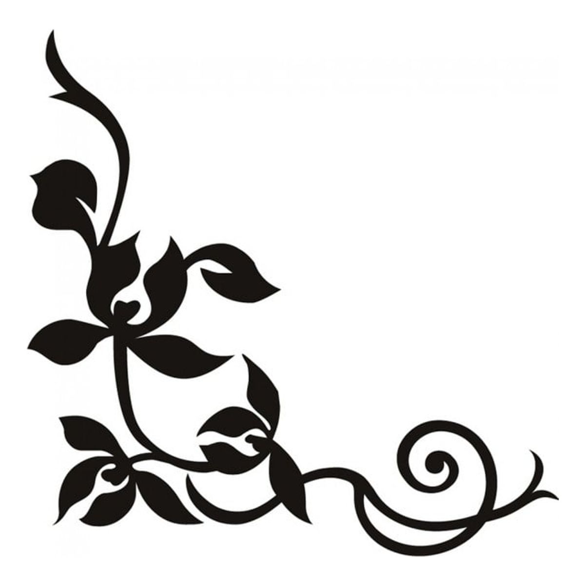 GENERICO - Decomural Decorative Leaf Corner WS-16047