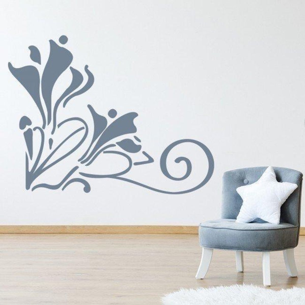 GENERICO - Decomural Tulip Flower Corner WS-16049