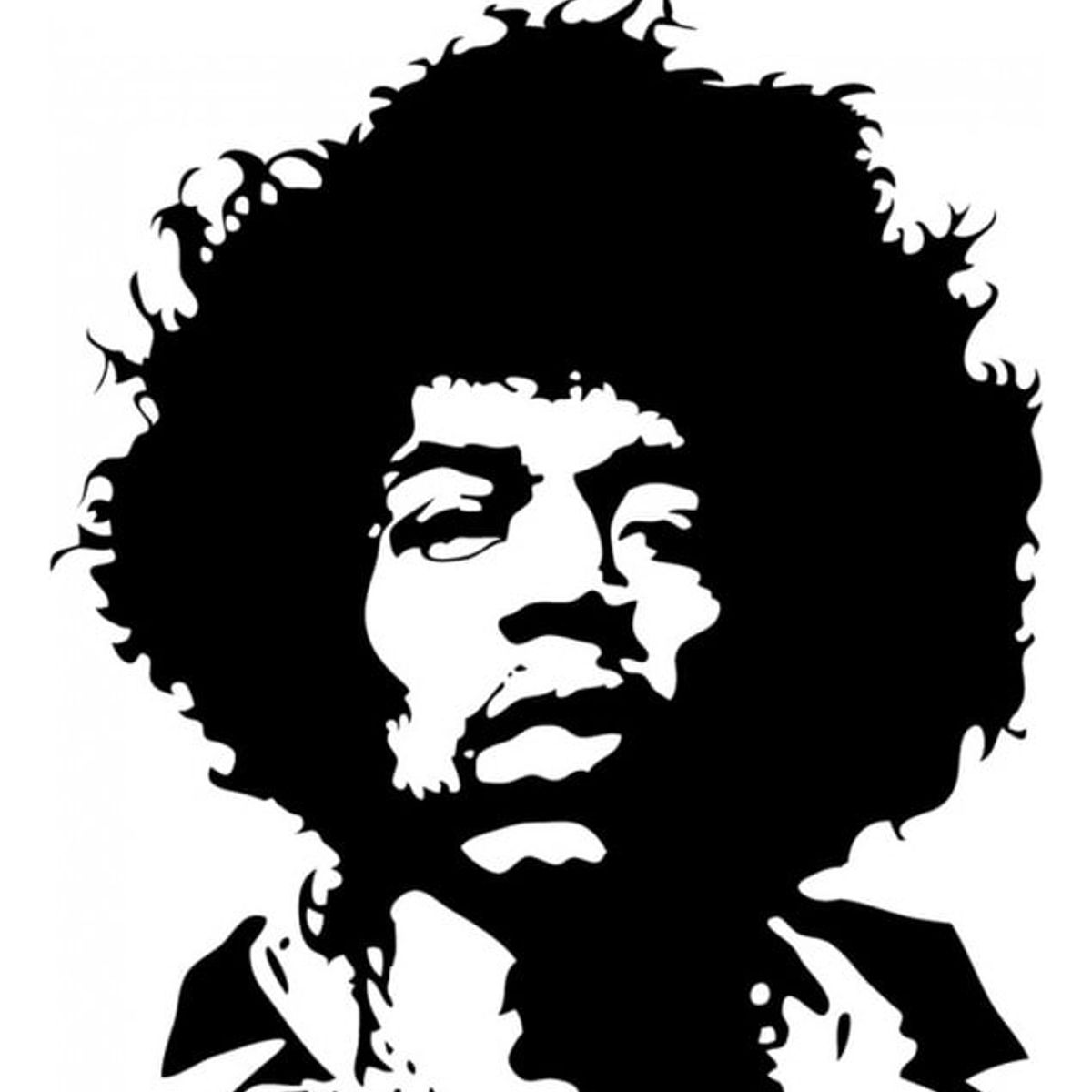 GENERICO - Decomural Jimi Hendrix Rock Music WS-16147