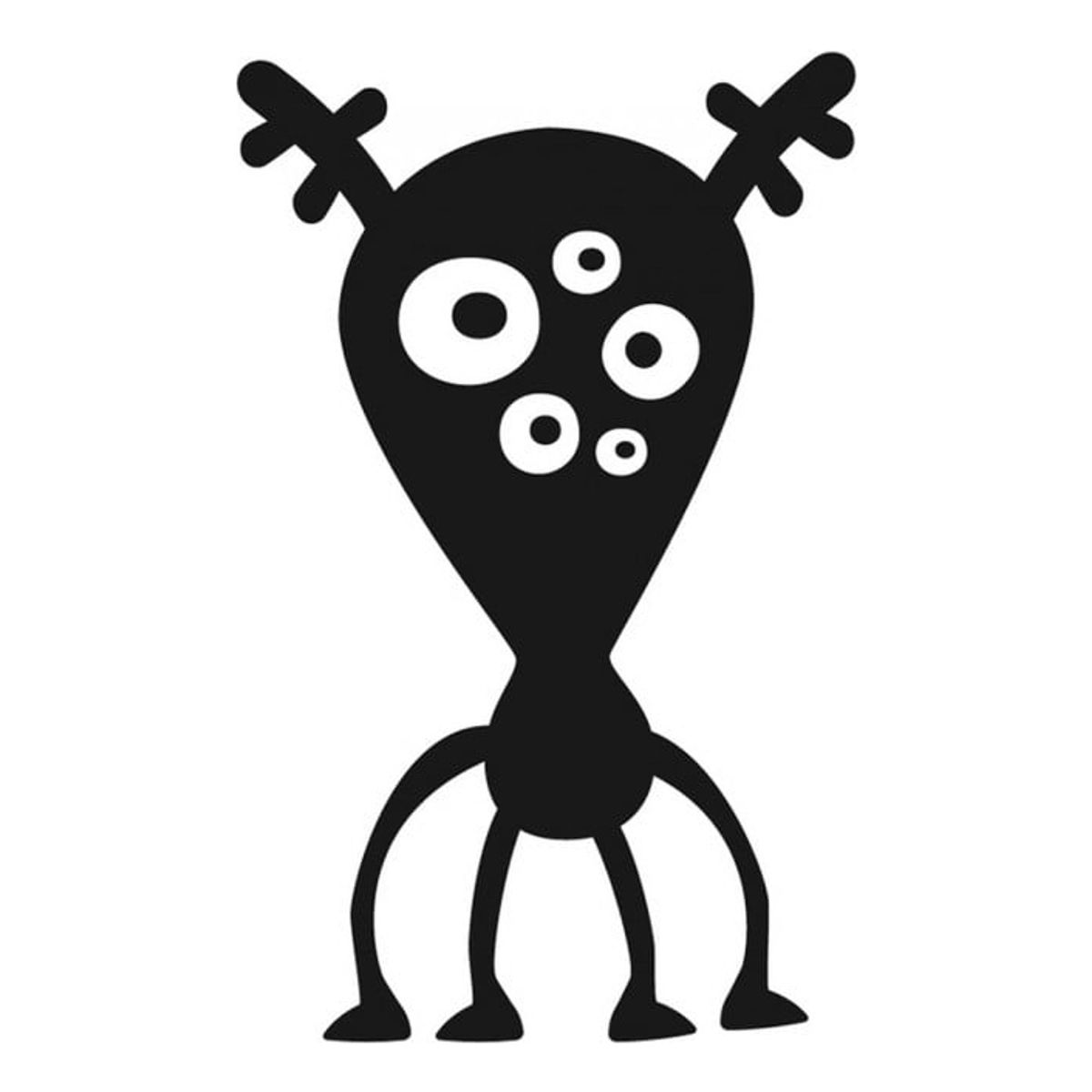 GENERICO - Decomural Alien Monster Halloween WS-16193