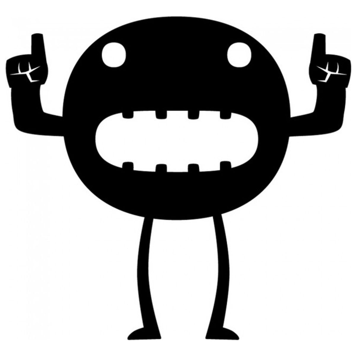 GENERICO - Decomural Angry Monster Scary Halloween WS-16208