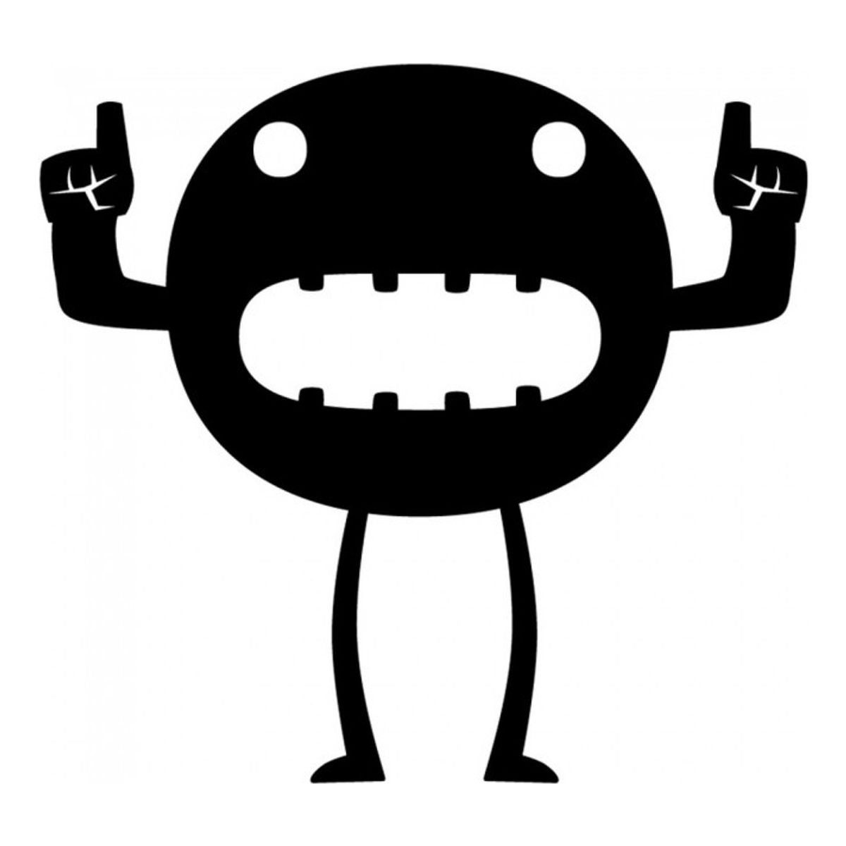 GENERICO - Decomural Angry Monster Scary Halloween WS-16208