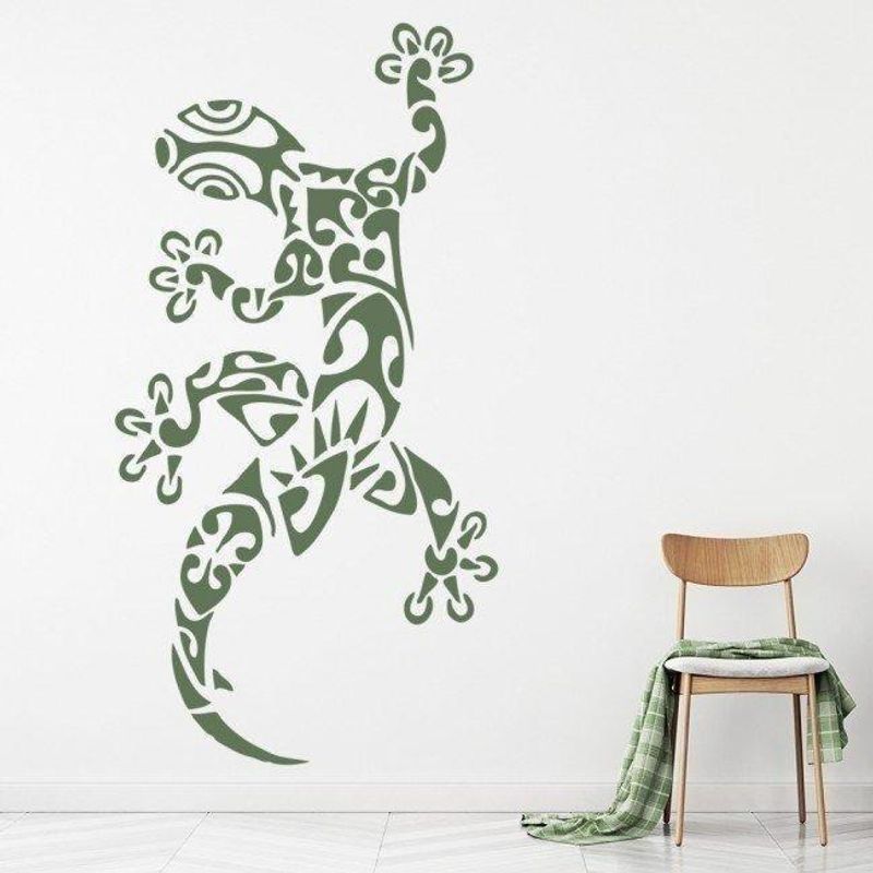 GENERICO - Decomural Tribal Lizard Reptile Animals WS-16226