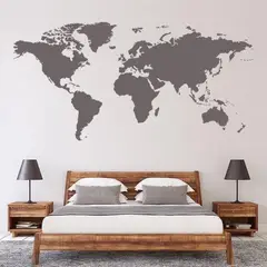 GENERICO - Decomural World Map Educational WS-16254