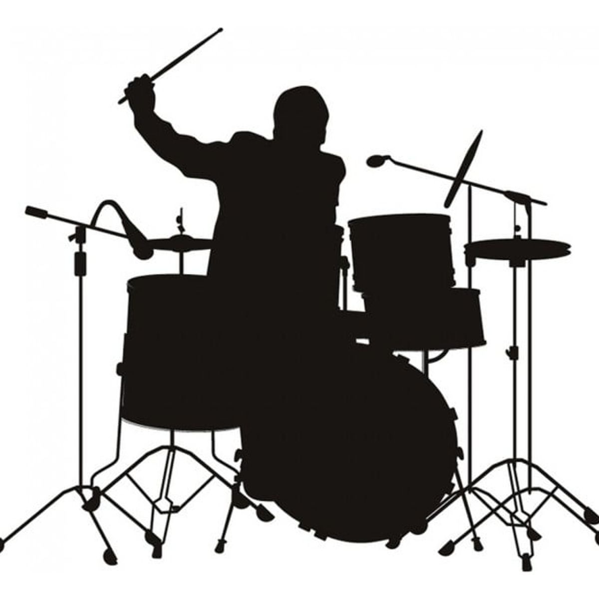 GENERICO - Decomural Drummer Drum Set WS-16257