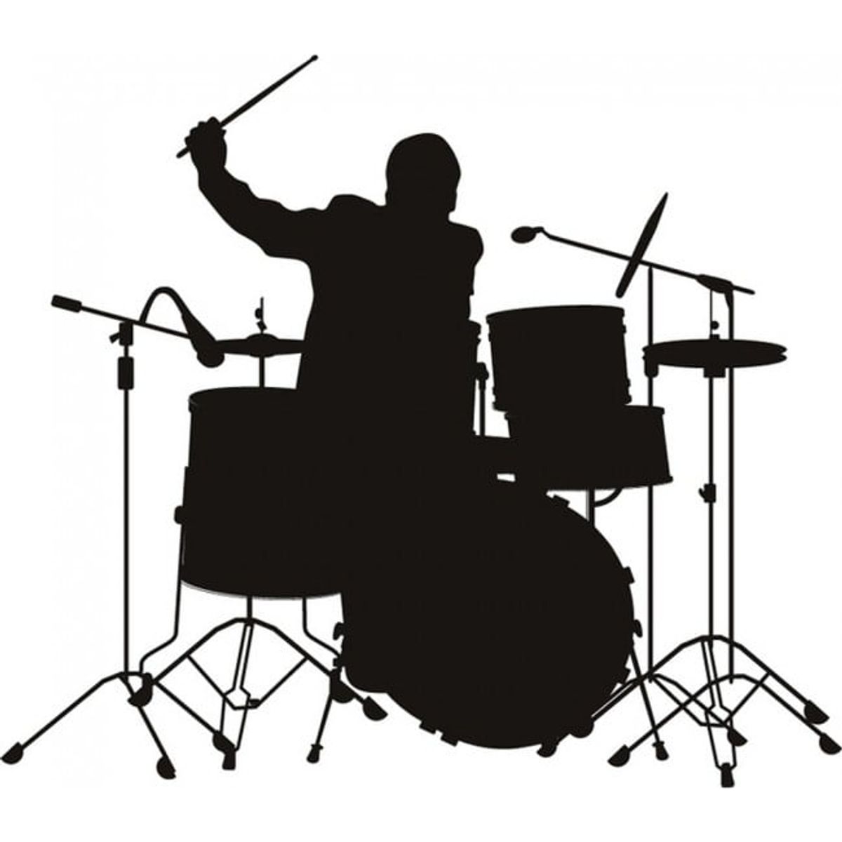 GENERICO - Decomural Drummer Drum Set WS-16257
