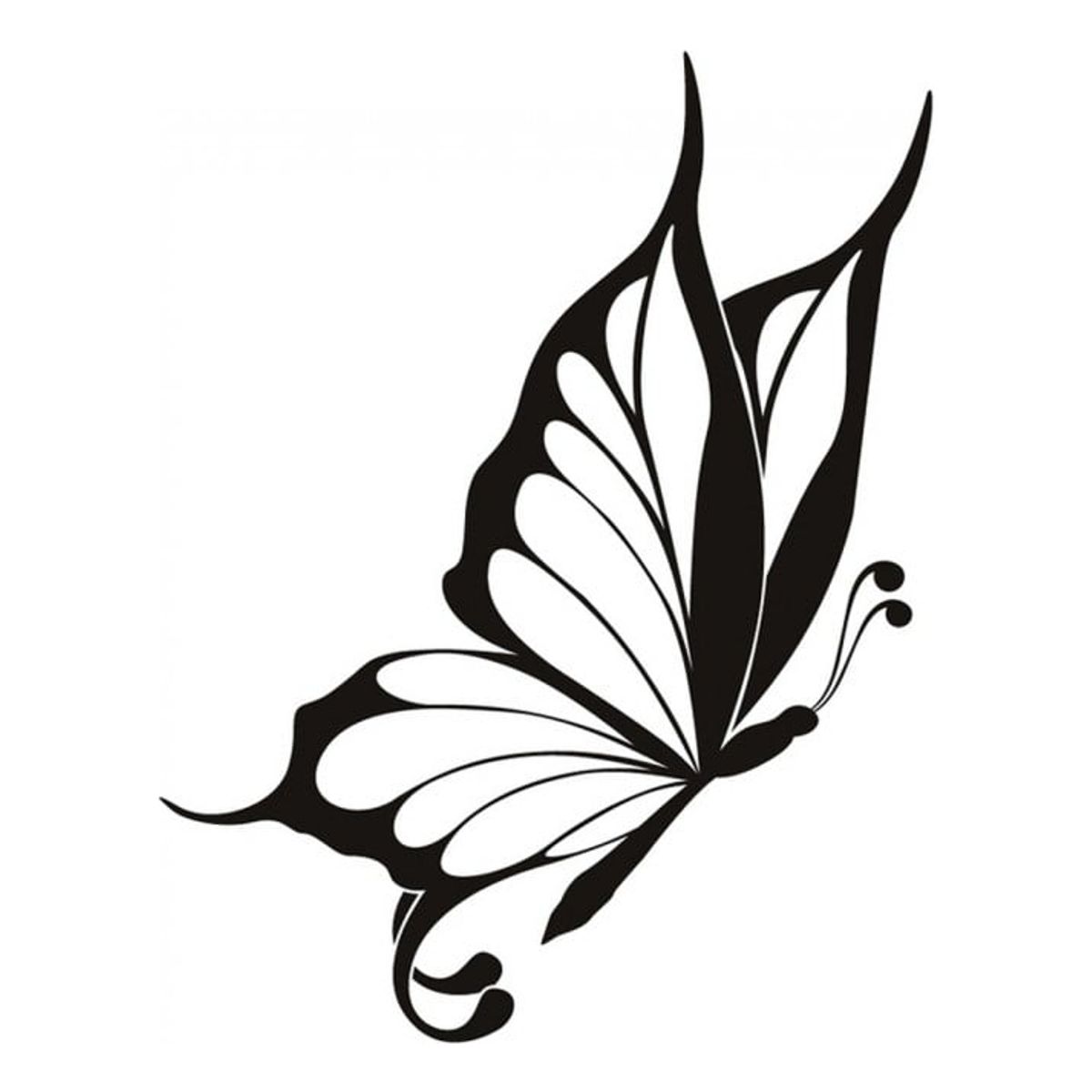 GENERICO - Decomural Elegant Butterfly Butterflies WS-16259