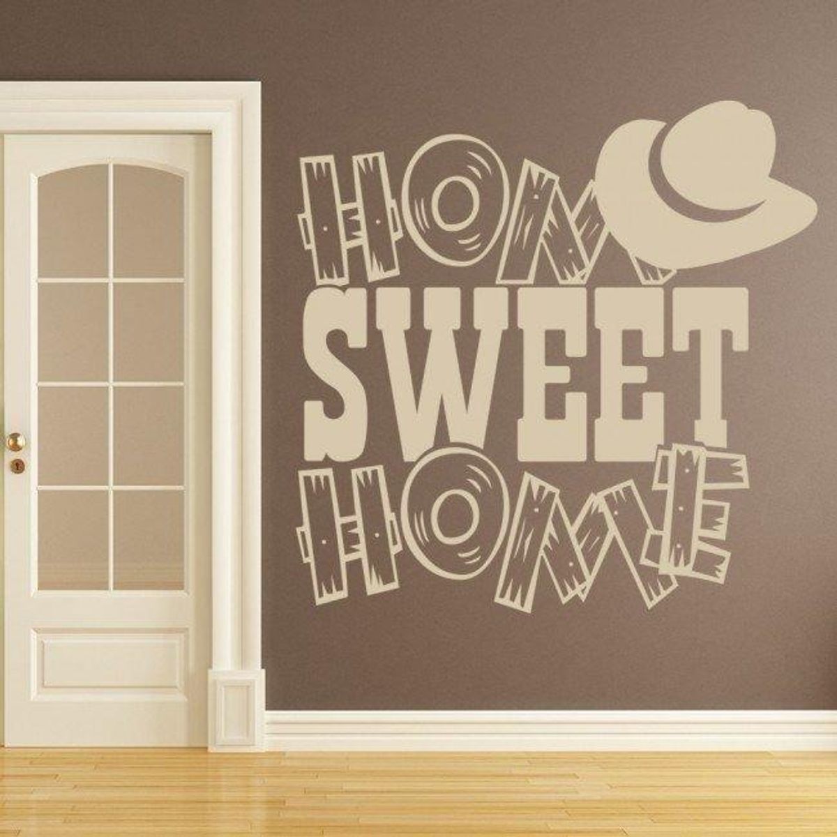 GENERICO - Decomural Home Sweet Home Cowboy WS-17003