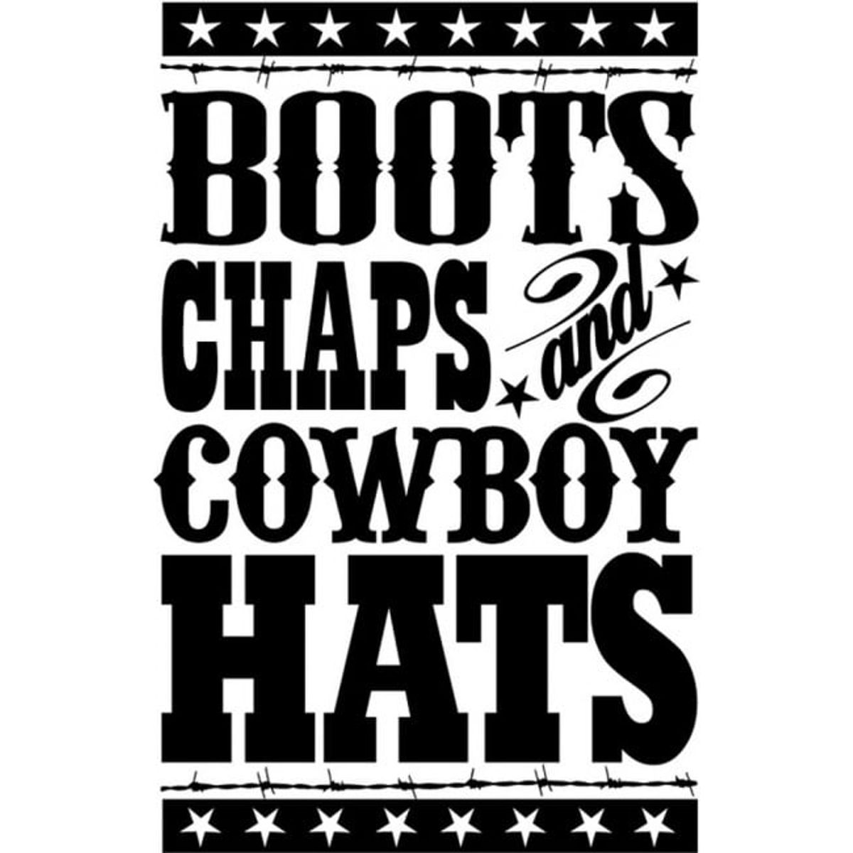 GENERICO - Decomural Cowboy Hats WS-17014