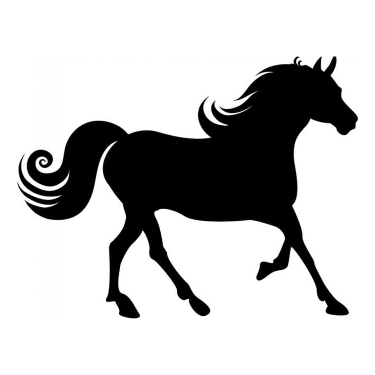 GENERICO - Decomural Galloping Horse Farm Animals WS-17019