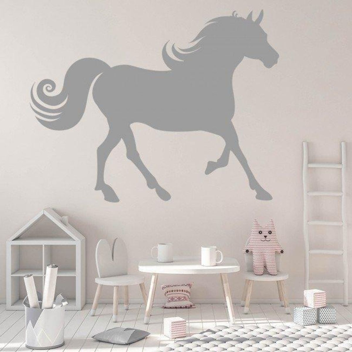 GENERICO - Decomural Galloping Horse Farm Animals WS-17019