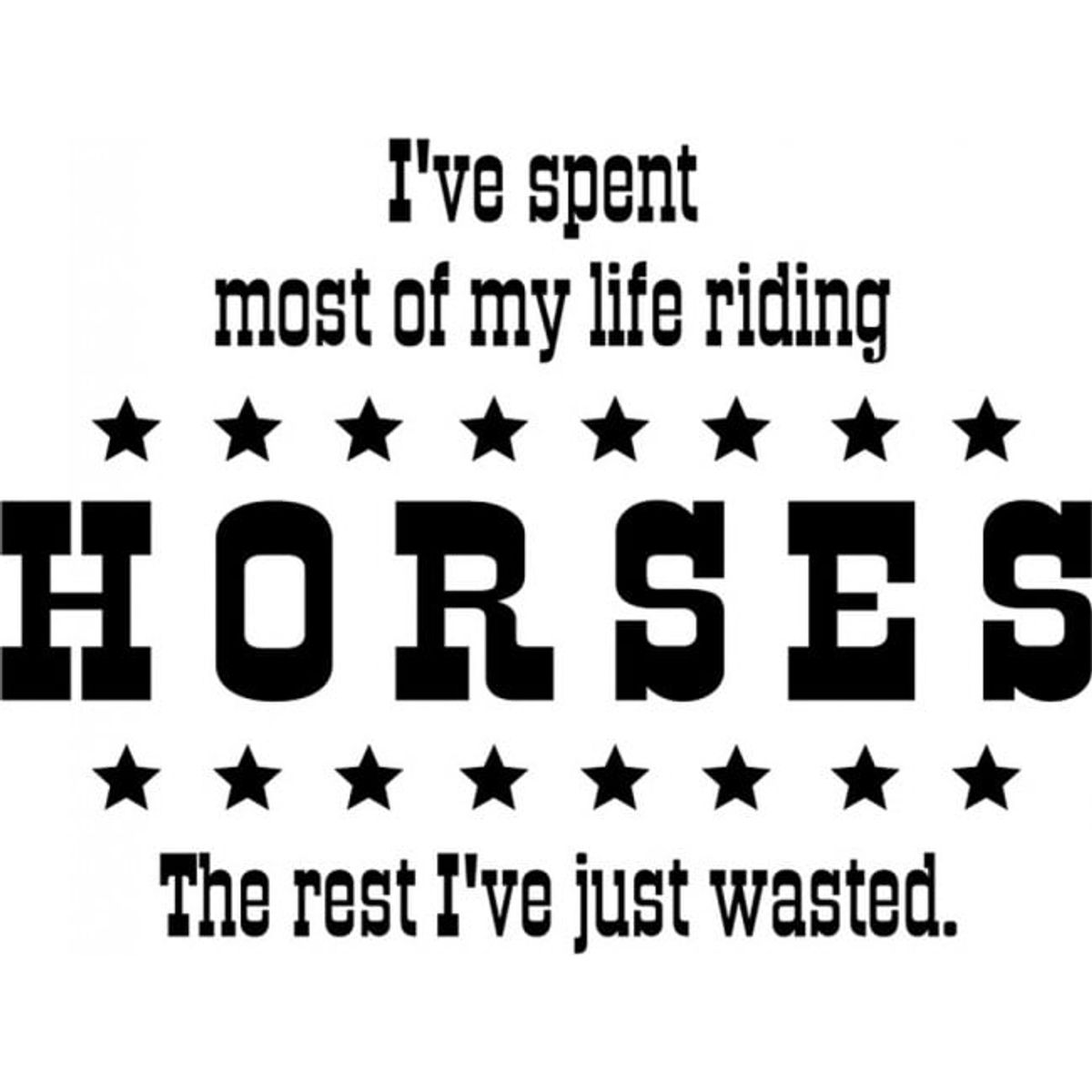 GENERICO - Decomural Riding Horses Cowboy WS-17025