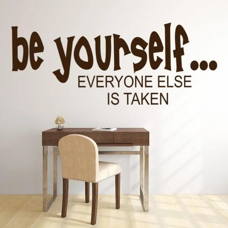 GENERICO - Decomural Be Yourself Inspirational WS-17054