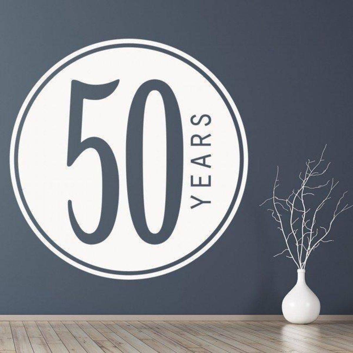 GENERICO - Decomural 50th Birthday Badge Novelty Party WS-17080