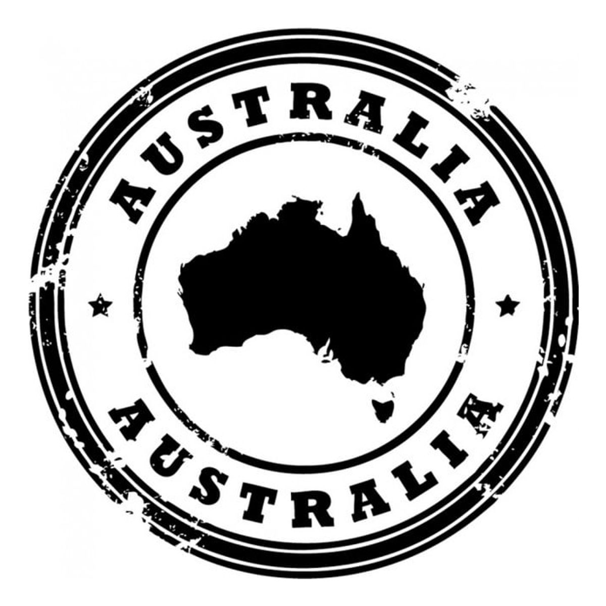 GENERICO - Decomural Australia Badge Map WS-17096