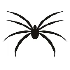 GENERICO - Decomural Scary Spider Halloween WS-17097
