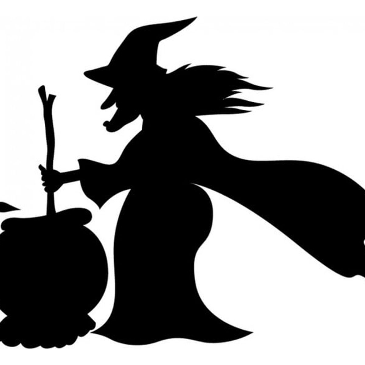 GENERICO - Decomural Witch And Cauldron Halloween WS-17106