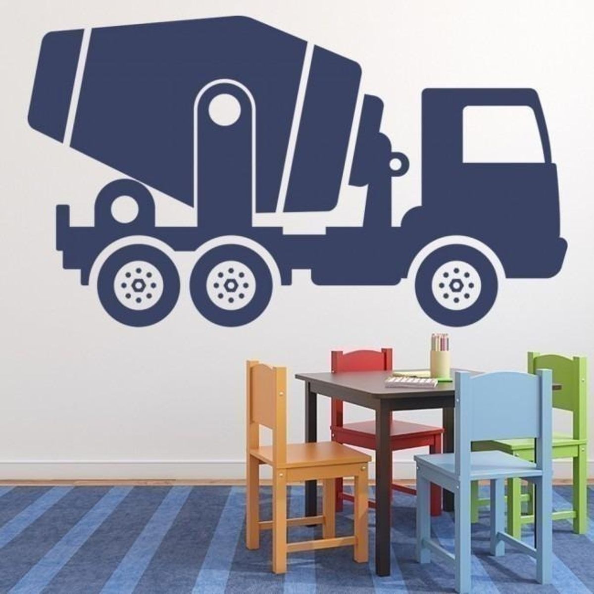GENERICO - Decomural Mixer Truck Construction Lorry WS-17111