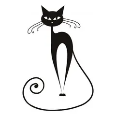 GENERICO - Decomural Siamese Cat Pets WS-17133