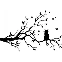 GENERICO - Decomural Tree Branch Cat WS-17134