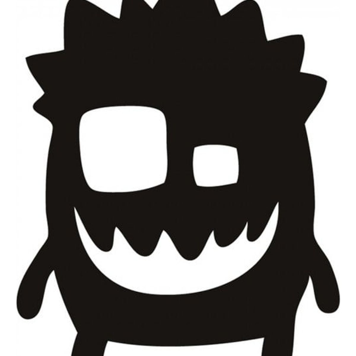 GENERICO - Decomural Spiky Monster Halloween WS-17137