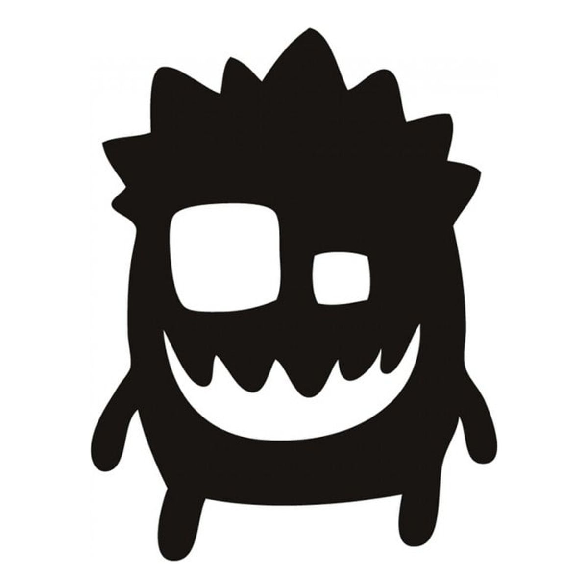 GENERICO - Decomural Spiky Monster Halloween WS-17137
