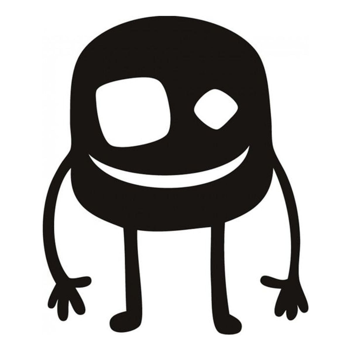 GENERICO - Decomural Square Eyed Monster Funny Halloween WS-17138