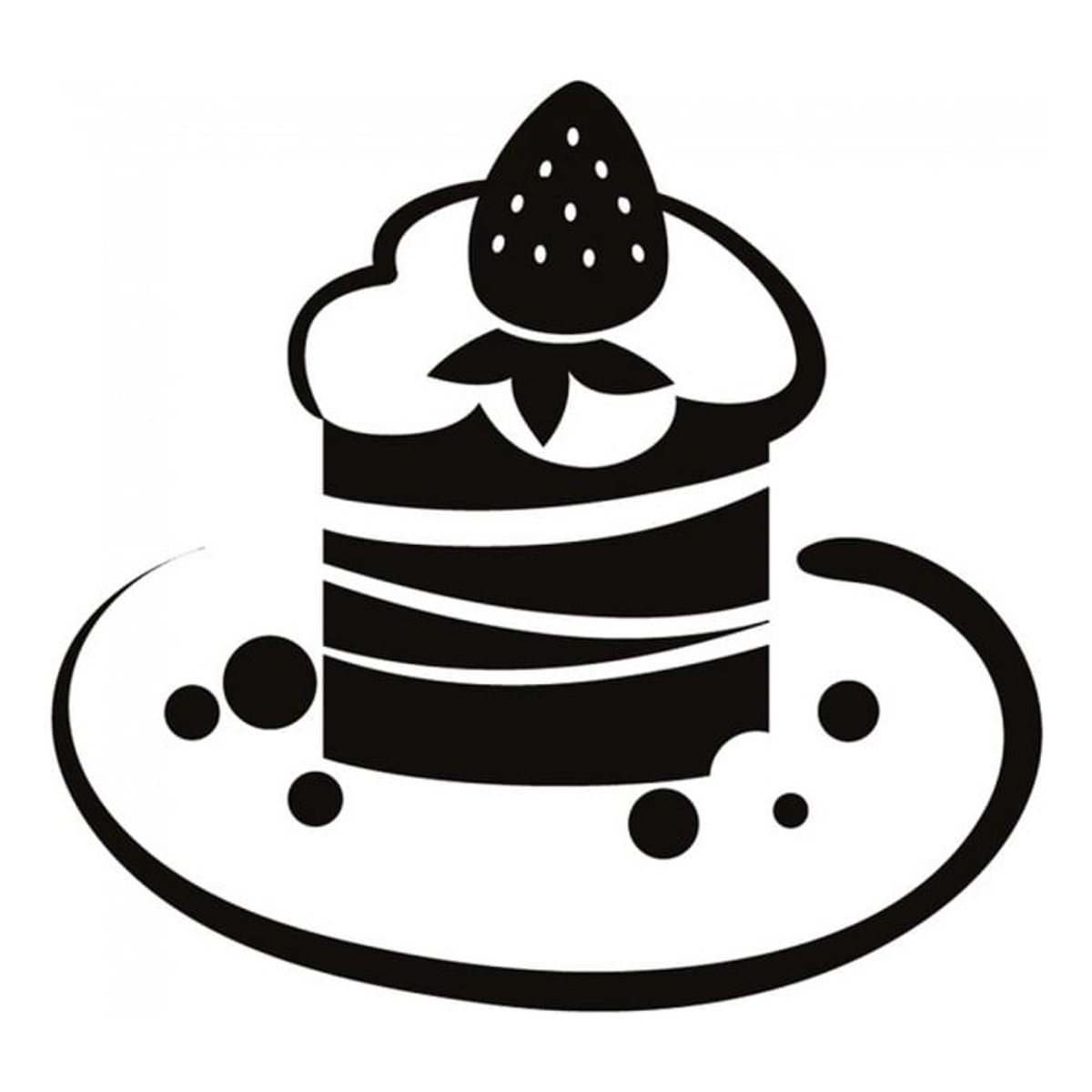 GENERICO - Decomural Strawberry Cake Kitchen Cafe WS-17153