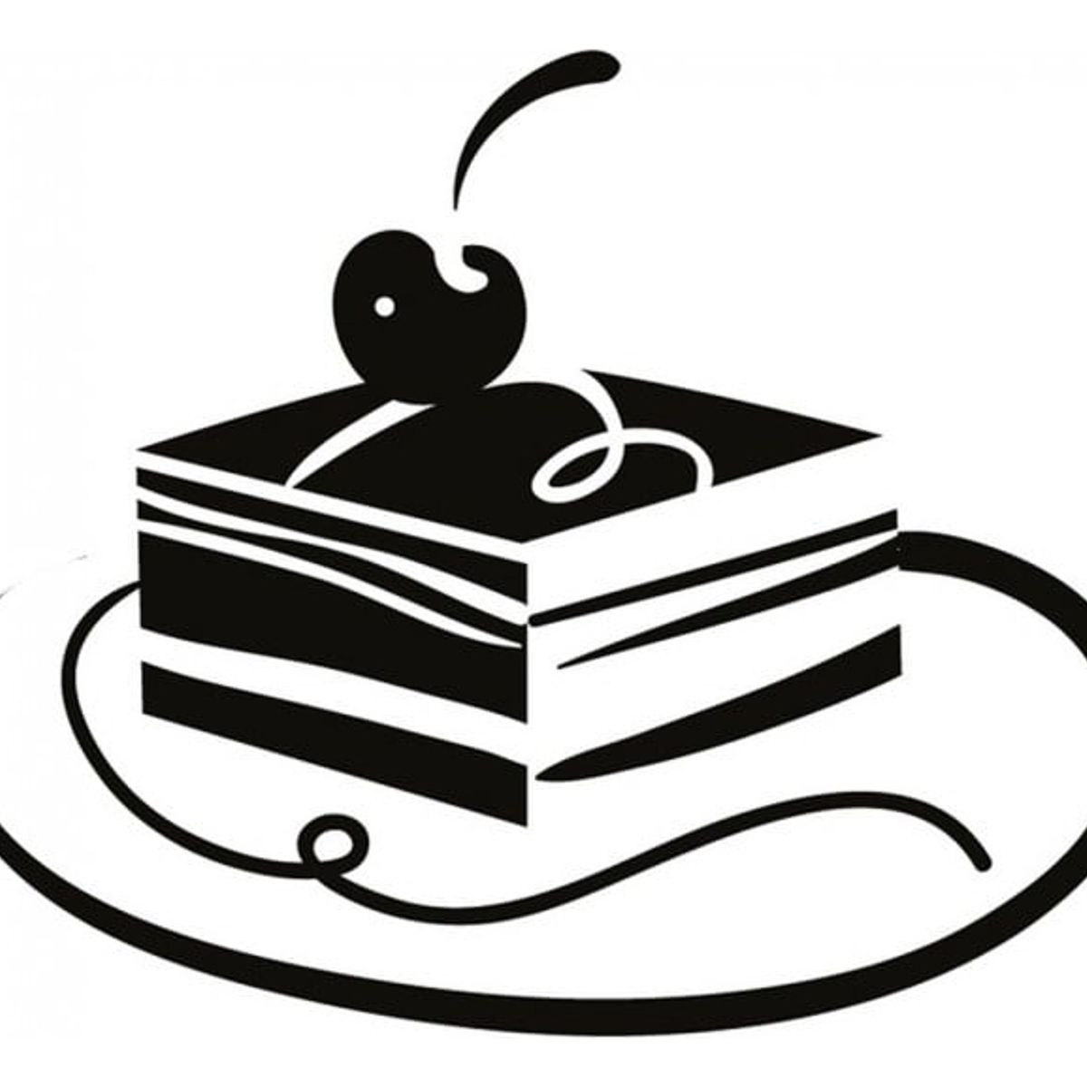 GENERICO - Decomural Cherry Cake Dessert Kitchen Cafe WS-17154