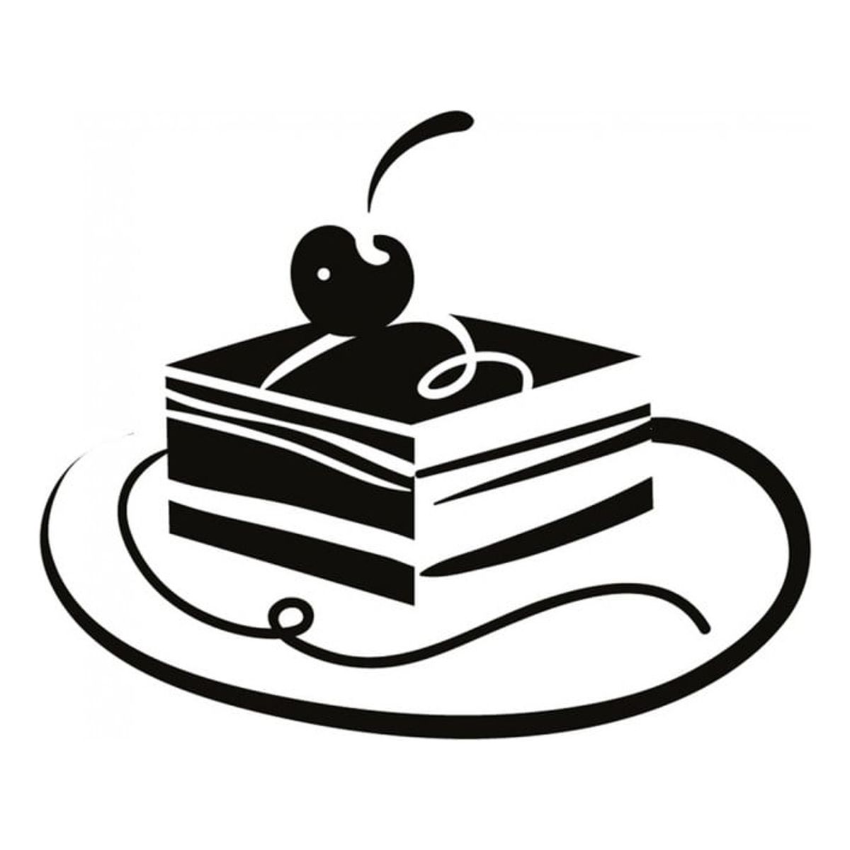 GENERICO - Decomural Cherry Cake Dessert Kitchen Cafe WS-17154